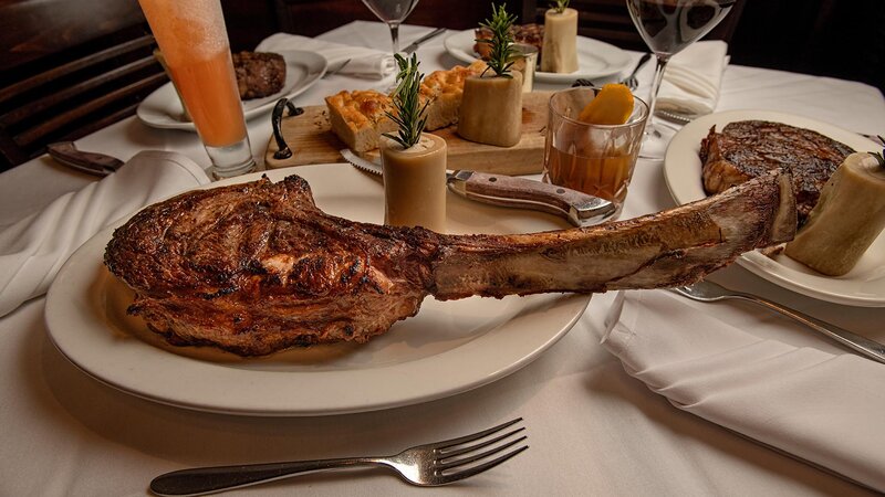 Tomahawk streak entree